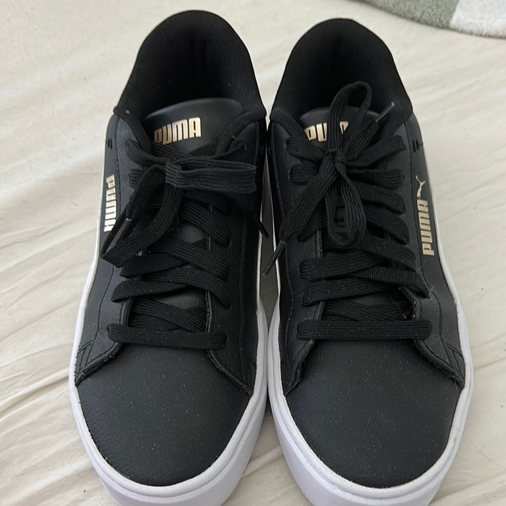 Puma Black and White Casual Sneakers